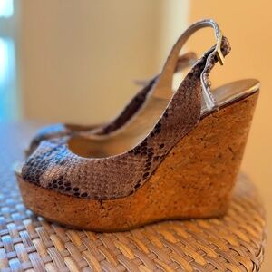 Jimmy Choo Wedge Sandals